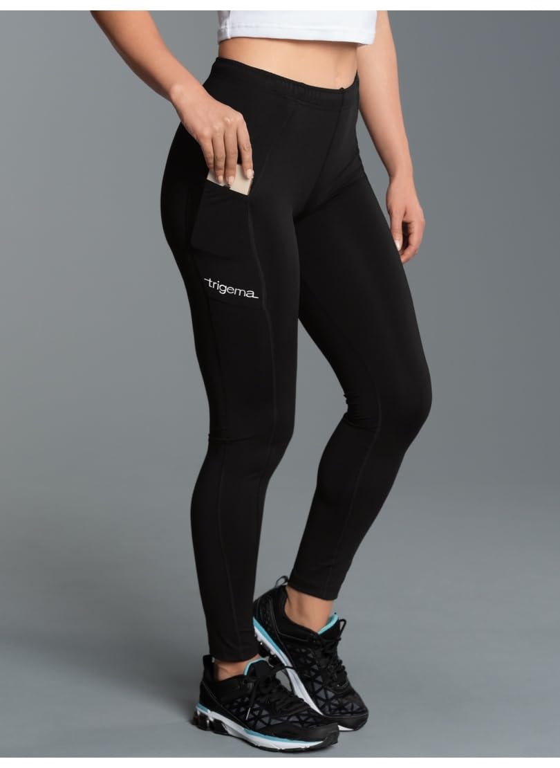 Trigema Sportleggings mit praktischer Tasche