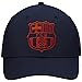 Icon Sports 2026 FC Barcelona Officially Licensed Soccer Cap - Navy Color Fresh Red Print Logo