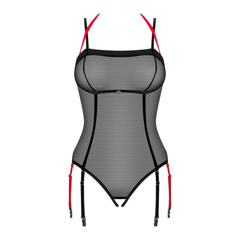 Obsessive Stringbody Glandez, Schwarz, M/L