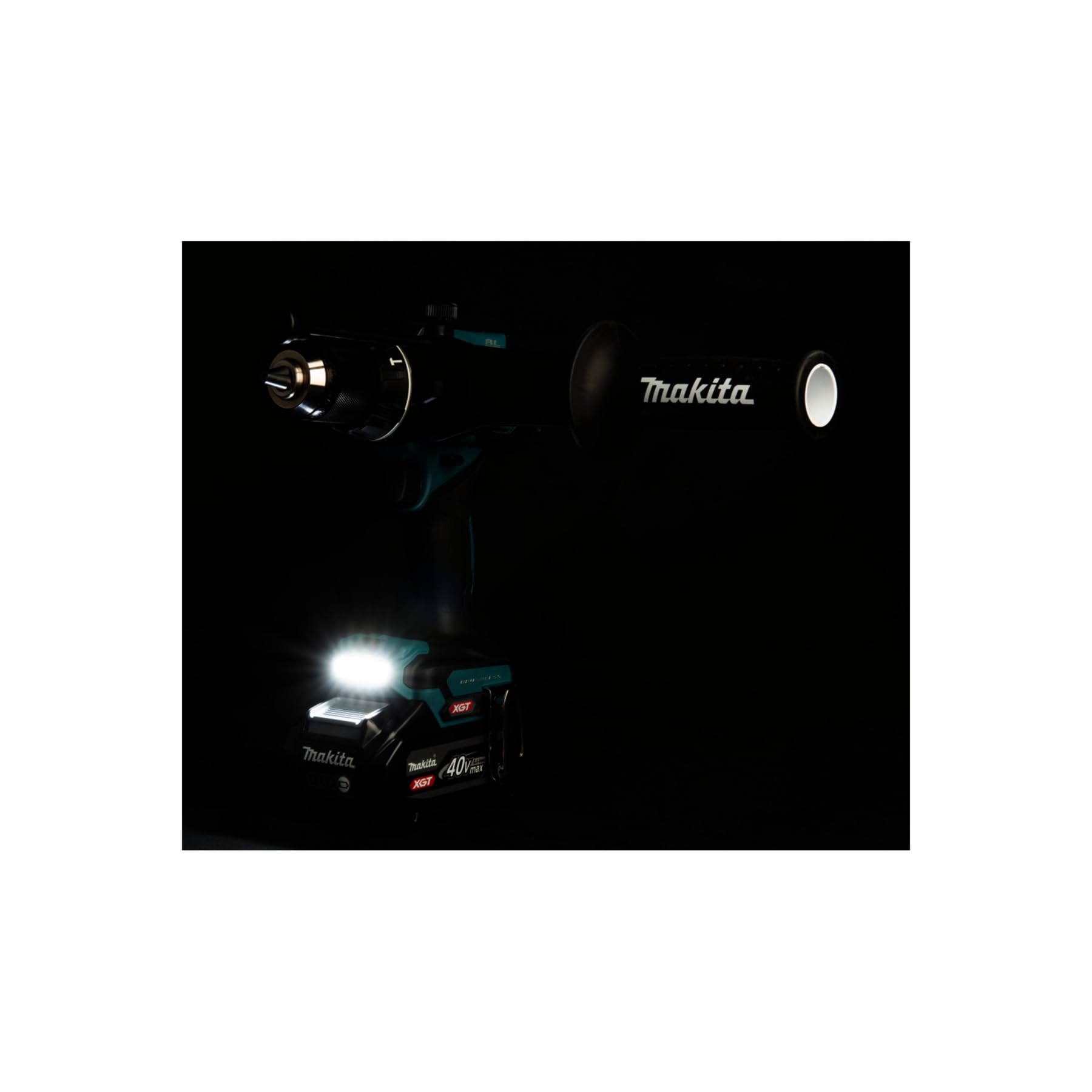 Makita HP003GZ01 Perceuse combinée sans balais Li-ion XGT 40 V Max livrée dans un étui Makpac, piles et chargeur non inclus
