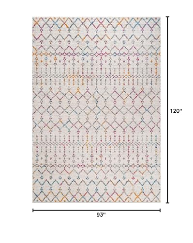 Eyely Tapete Boho Vintage Diamante 7'9" x 10' Rectangular miniatura 2