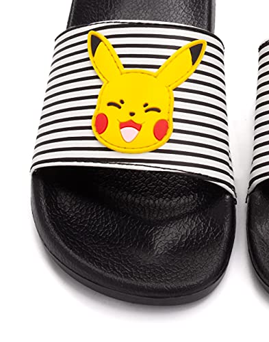 Pokemon Sliders Girls Kids Pikachu Sandals Beach Shower Shoes Flip Flops 6