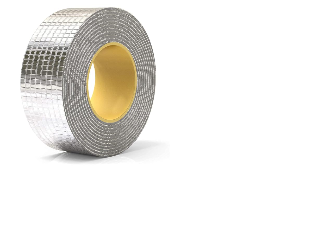 MAXTOP Leakage Repair Waterproof Tape for Pipe Leakage Roof Water Leakage Solution Aluminium Foil Tape Waterproof Adhesive Tape Sealing Butyl Rubber Tape for Leakage (5CM*5M (Pack of 1)) (B0CKCQ4KCB) Amazon Price History, Amazon Price Tracker