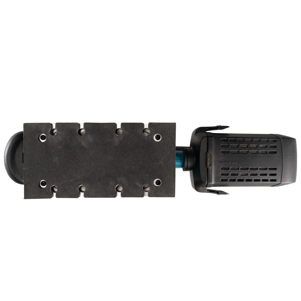Makita DBO380Z Akku-Schwingschleifer 18V (ohne Akku, Ohne Ladegerät), Petrol/Schwarz