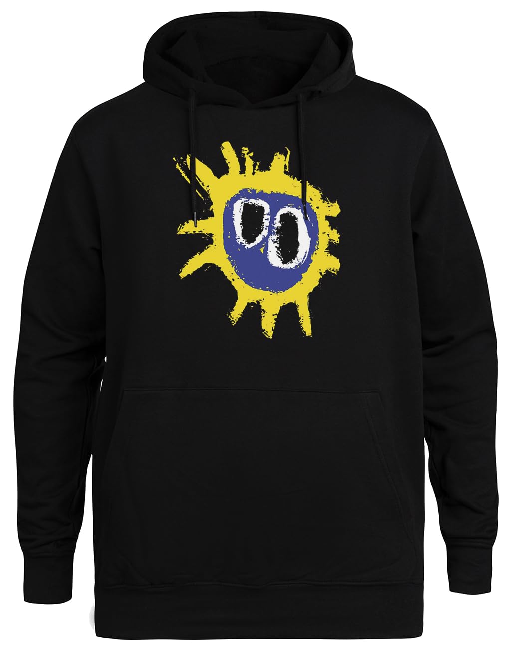 Screamadelica Unisex Schwarz Hoodie Umweltfreundliche Kapuzenjacke