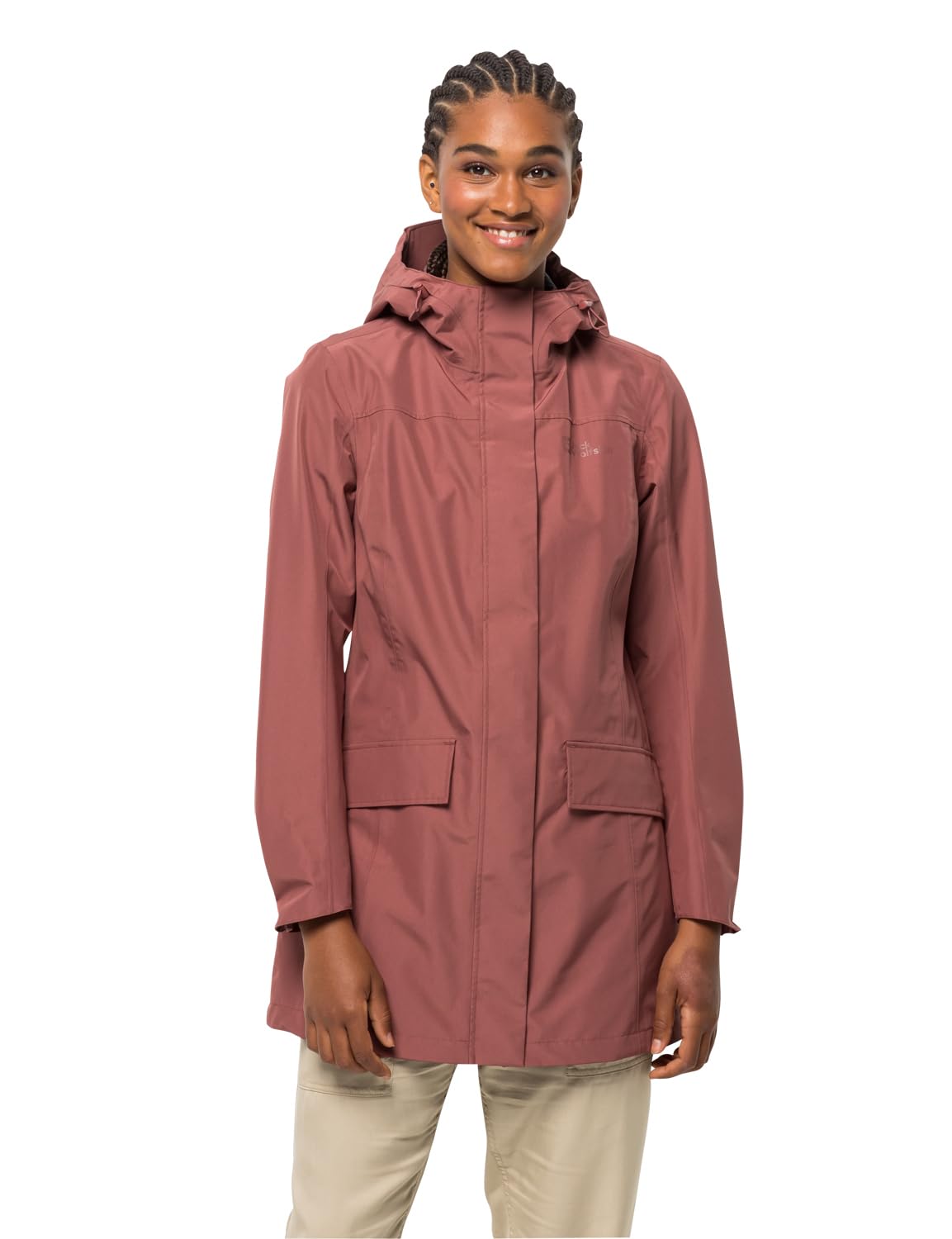 Jack Wolfskin Women's Cape York Paradise Coat W Coat, Apple Butter, XS, apple butter, XS