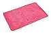 Produktbild ZhuiKunA Türmatte,Bodenmatte Teppich Weich Fußmatte Fußdecke Wasseraufnahme Badezimmermatte Pink (50x80 cm)