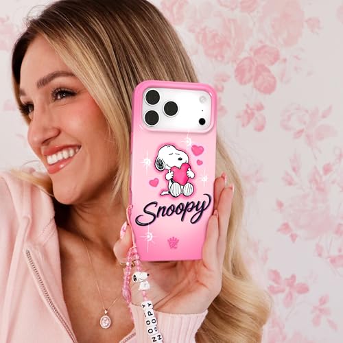 Coque iPhone 17 Air Velvet Caviar Snoopy Be Mine compatible MagSafe