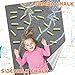 25 Pcs Sidewalk Chalks for Kids Non Toxic Jumbo Chalk for Party Gift Outdoor Art Classroom Play Painting (Yellow)