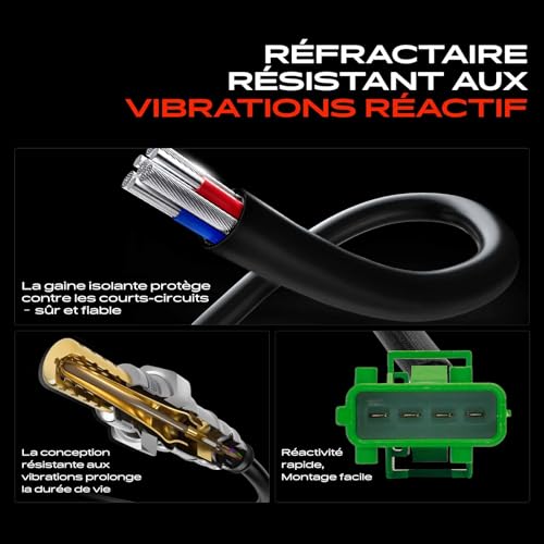 Capteur d'oxygène Clio 2 essence sonde lambda Ducato 244 0258006027