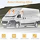 Auto Sonnenschutz Frontscheibe für FIAT Ducato 2006-2024, 3PCS Thermomatte Fahrerhaus Innen, Auto Windschutzscheibe Sonnenschutz Abdeckung, UV-Schutz Auto Frontscheibenabdeckung