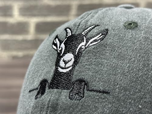 Image of Farm Animal Baseball Cap for Men Women, Goat Donkey Horse Pig Hat | Farm Life Inspiration, Classic Baseball Cap Design, Breathable Cotton Fabric, Secure Adjustable Buckle