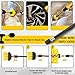 Hiware 20-Piece Drill Brush Attachment Power Scrubber Set - Drill Scrub Cleaning Brush Kit with Extend Long Attachment for Bathroom, Kitchen, Home, Grout, Floor, Tile, Car and Sink