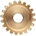 Boston Gear GB1050A Worm Gear, Plain, 14.5 PA Pressure Angle, 0.500