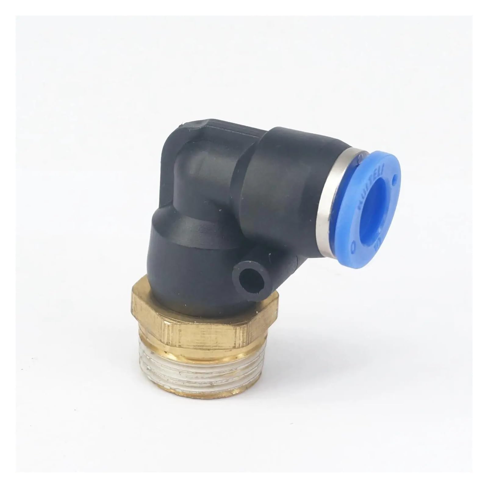 Rvblrdse Men's One Color 5Pc 1/2" To Fit Tube O/D 10Mm Pneumatic Elbow Push In Connector Union Quick Release Air Fitting Plumbing