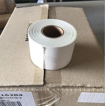 Detecto Case of Blank Thermal Label DL1030P, 12 Rolls/Each Roll 750 Labels