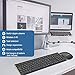 immagine 6FENIFOX Tastiera Wireless Layout Italiano e Mouse, Kit Keyboard Mouse Wireless 2.4G Doppia Commutazione di Sistema, Pulsante Silenzioso, Compatibili PC/Mac/Windows/Tablet-Nero