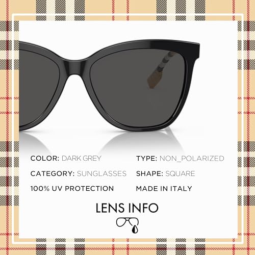 BURBERRY BE4308 Square Shape Acetate Sunglasses with eSHADES Luxury Eyewear Kit Bundle4