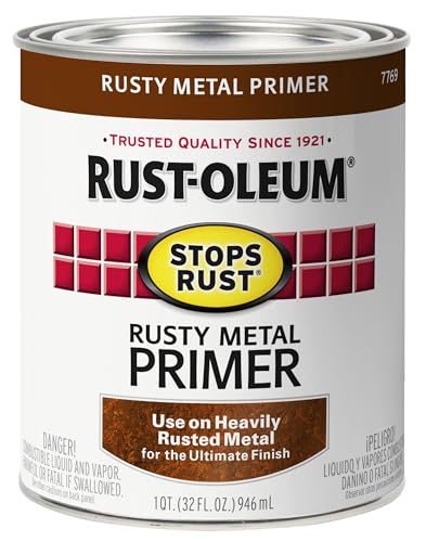 Rust-Oleum 7769502 Stops Rust Rusty Metal Primer Brush...