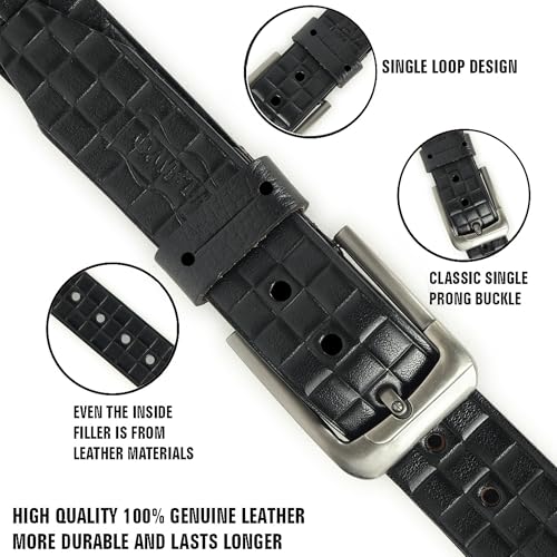 Image of ALAWO Leather Belts for men