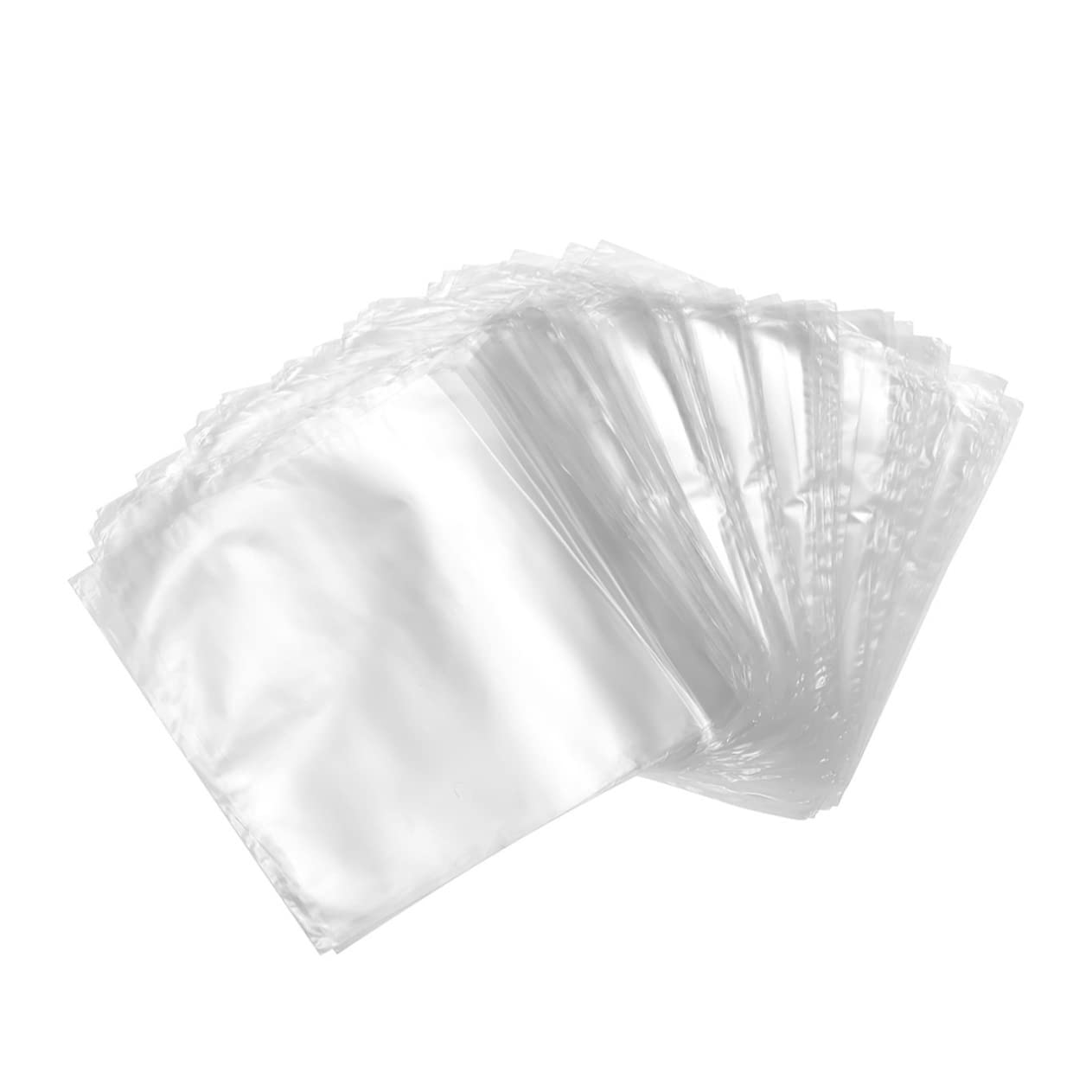 HOMOCONO Protective Packaging 100 Pof Heat Shrink Wrap Bags Waterproof Sealable Bath Soap Wrapping 16x24cm