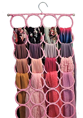 Scarf Hanger, Multiple Purpose Holder for Closet, Clutter Removing Hanger for Scarves, Shawl