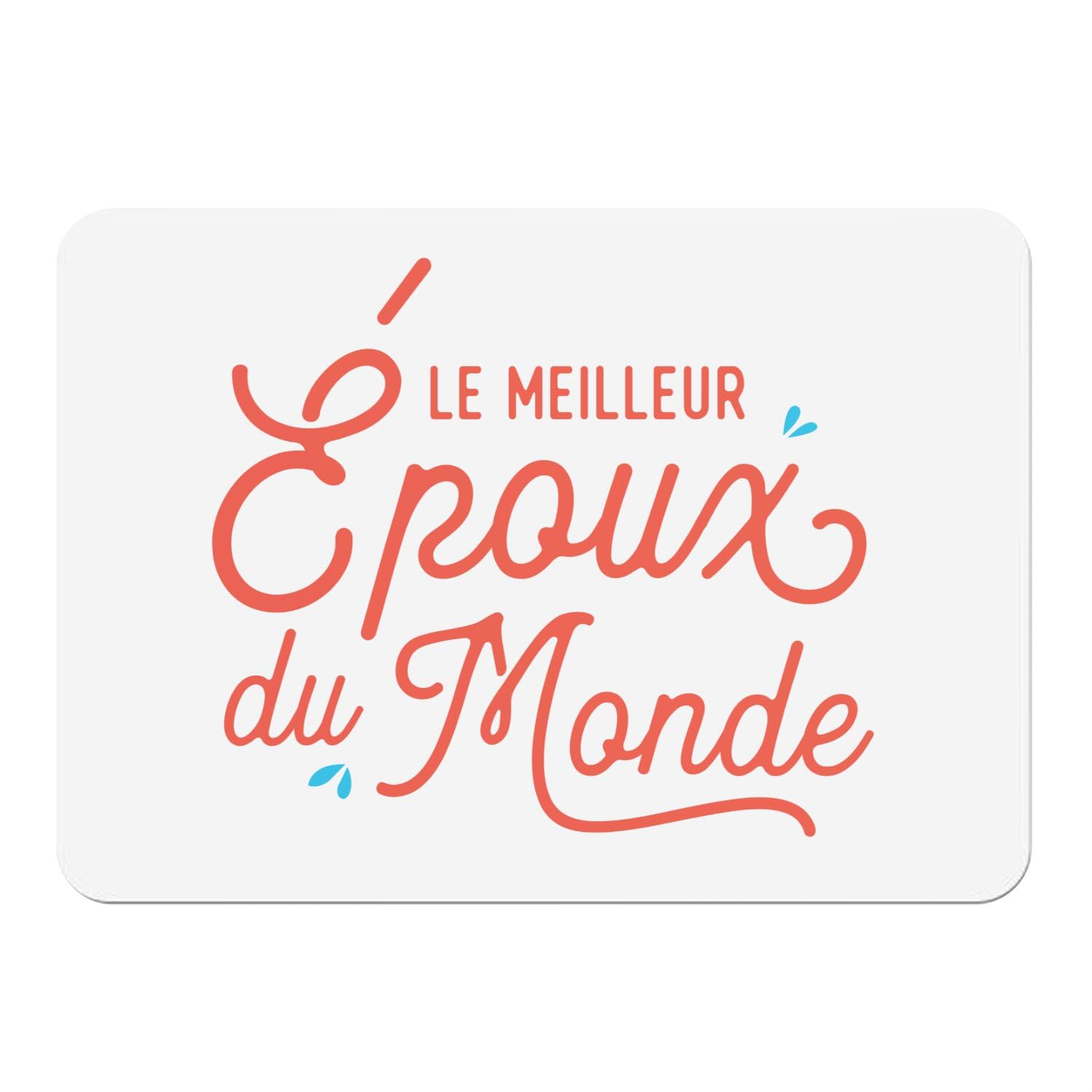 Sets de table en liège napperons blancs lot de 4 grand format 39,5x28,5 cm