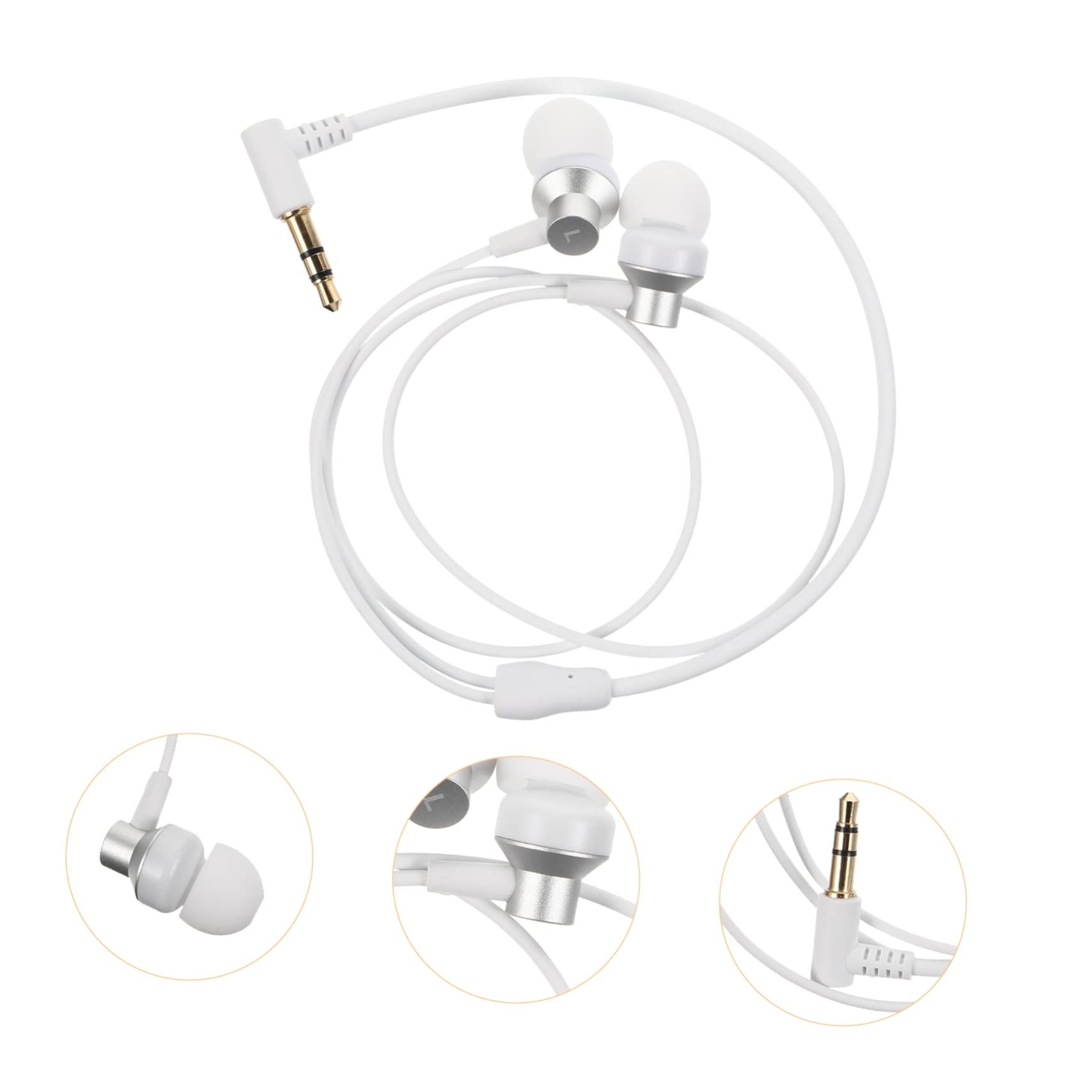 Artibetter 3pezzi Auricolari In-ear Portatili Per Vr Cuffie Compatibili Con Suono Potente e Bassi Migliorati Per Uso Quotidiano e Accessori Per Occhiali Vr