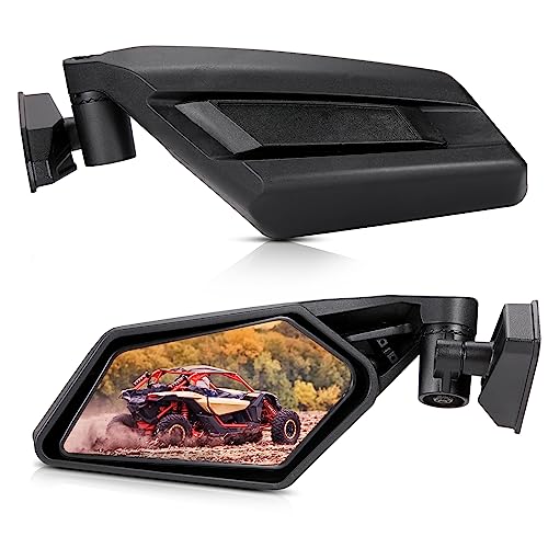 OFIG X3 Side Mirrors Maverick X3 Side View Mirrors Compatible with Can Am Maverick X3 Max XRS XDS Turbo R RR 2017-2025