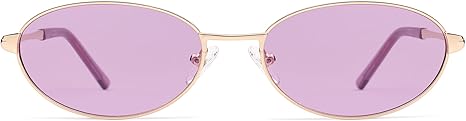 Retro Oval Sunglasses for Women Mens with Spring Hinge Sunnies AP3696