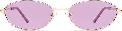 Retro Oval Sunglasses for Women Mens with Spring Hinge Sunnies AP3696