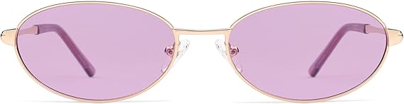 Retro Oval Sunglasses for Women Mens with Spring Hinge Sunnies AP3696