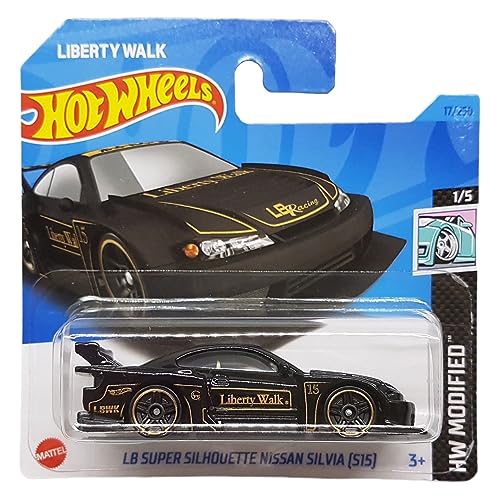 Hot Wheels - LB Super Silhouette Nissan Silvia [S15] - HW Modified 1/5 - HKH85 - Short Card - Liberty Walk LBWK - Mattel 2023
