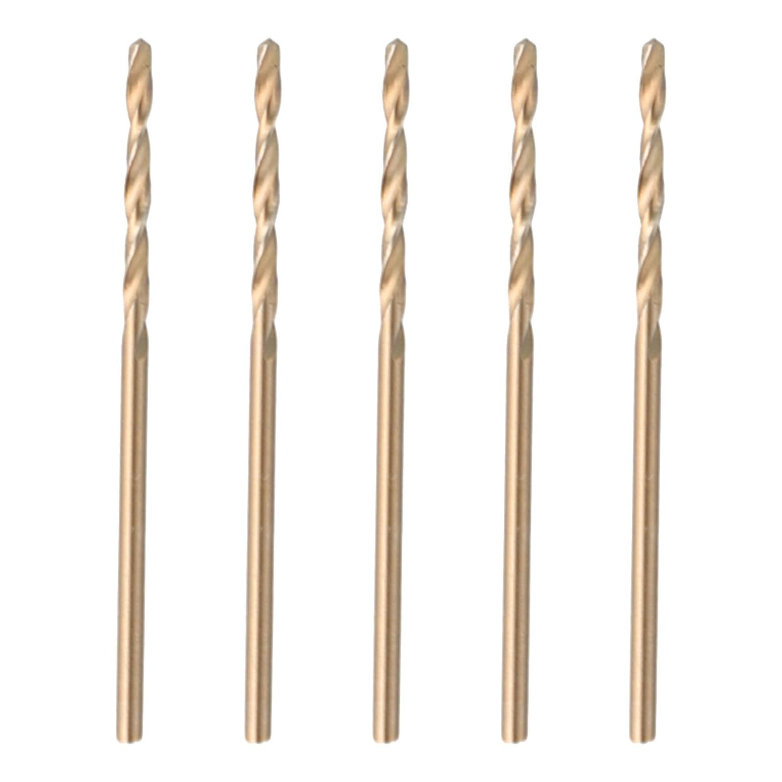 Broca de cobalto Jobber, Brocas de cobalto M35 (paquete 5), vástago recto 1-4 mm, punta dividida 135 grados(4mm 5PCS)