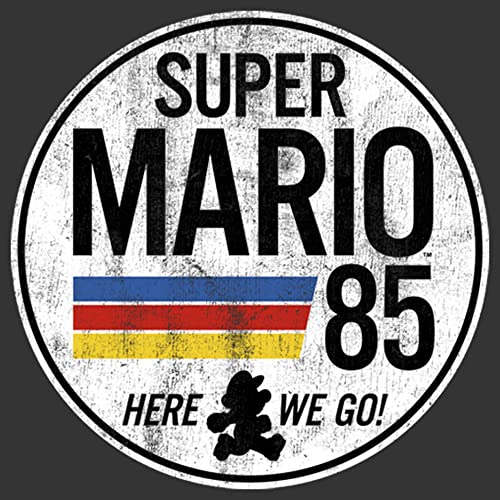 Fifth Sun Men's Nintendo Super Mario Retro Rainbow Ring Sweatshirt2