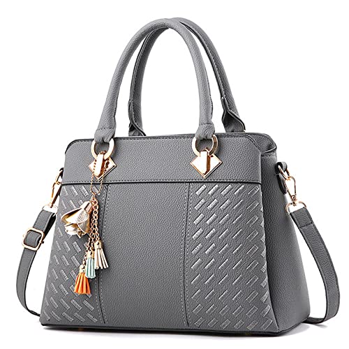 Sac fourre-tout en cuir grand sac à main spacieux pour dames bandoulière