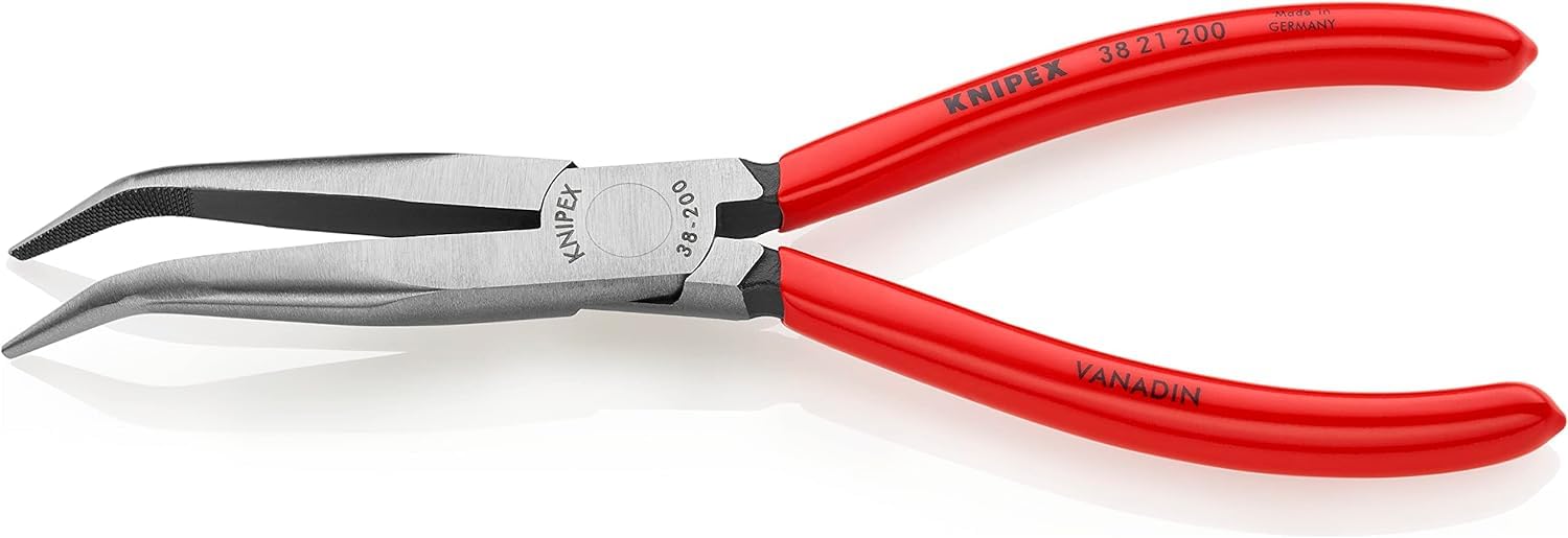 Knipex Pince de mécanicien gainées en plastique 200 mm, 38 21 200