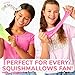 Squishmallows Ultimate Slime Mix'Ins, 10-Pack, Glitter & Cloud Slime, 8 Fun Add Ins, Pre-Made for Kids, Crunchy, Bulk, Great 6 Year Old Toys, Super Soft Sludge Toy