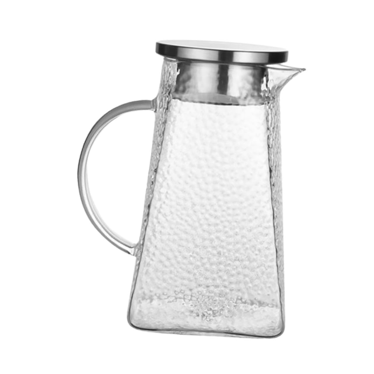 Botella De Agua Fría De Vidrio Con Tapa Hogar Jarra De Agua Hogar Para Beber y Zumos La Cocina Oficina
