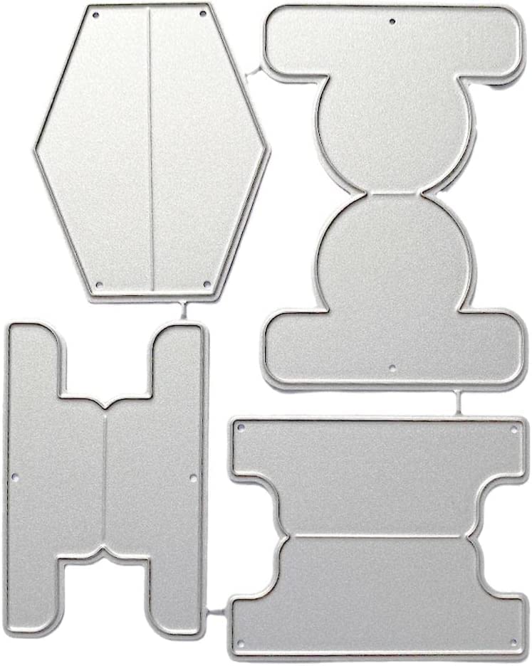 Fustelle per realizzare biglietti, goffratura, scrapbooking