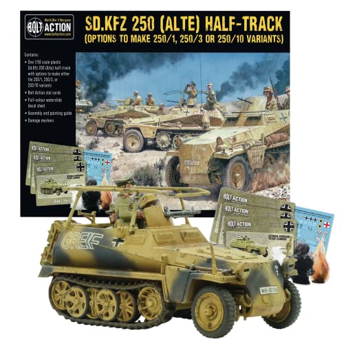 Wargames Delivered - Warlord Games Bolt Action: Tank War - Sd.Kfz 250 (Alte) Half-Track...