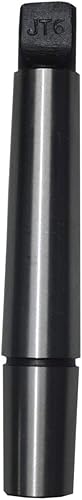 Miniatura 2 de Adaptador de eje de portabrocas MT2 a JT6 con Tang End Morse Taper 2 - Jacobs Taper 6