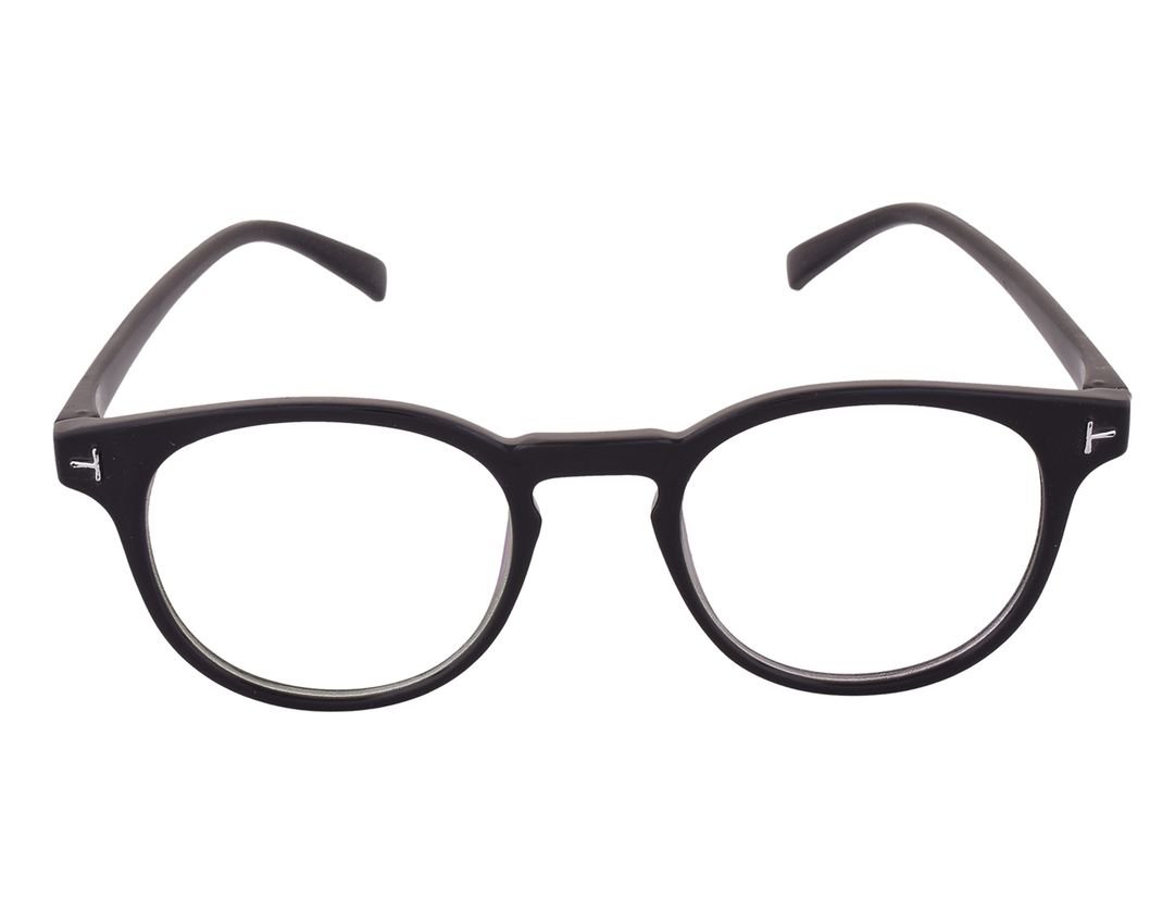 Round Sunglasses & Spectacles Frame for Men & Women Black