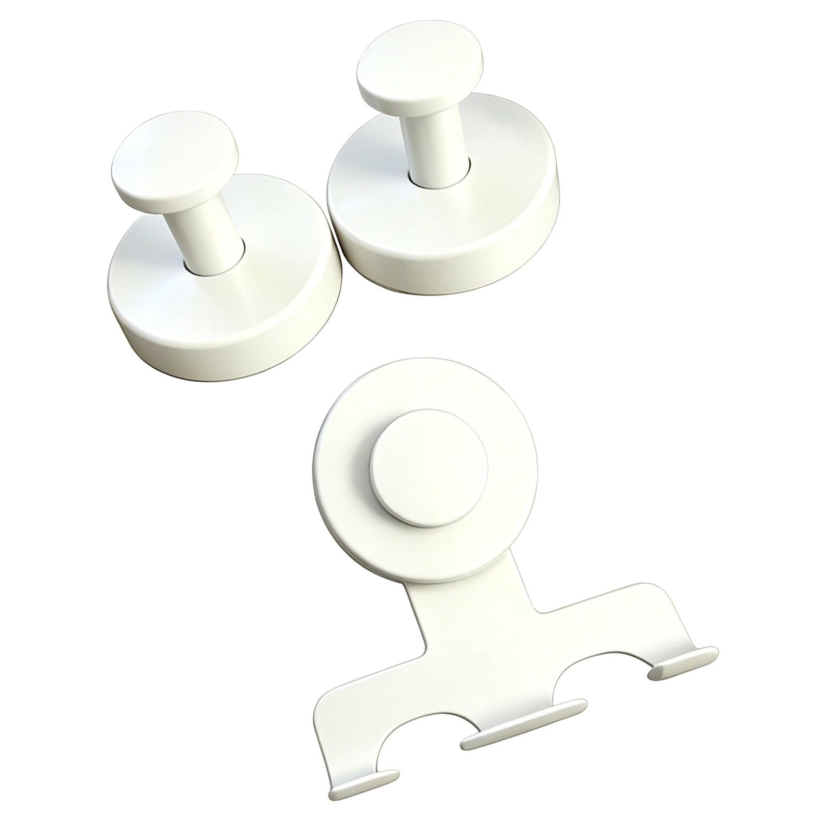 Piceioep Bathroom Wall Mount Shaving Organizers with Strong Suction Cups Holds Multiple Grooming Tool Shaving Organizers