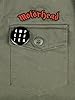 Motörhead Military Shirt - Shacket Men Long Sleeve Khaki Labelpatch Regular, khaki, M #3