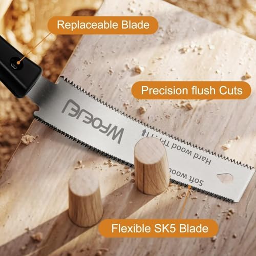 WFOEJEJ 6-Inch Japanese Hand Saw