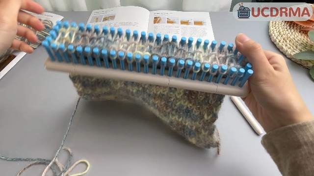 Amazon.com: UCDRMA Upgraded Large Adjustable Loom Knitting Kit