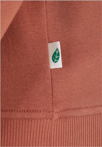 Urban Classics Damen Kapuzenpullover Ladies Organic Hoody Terracotta M