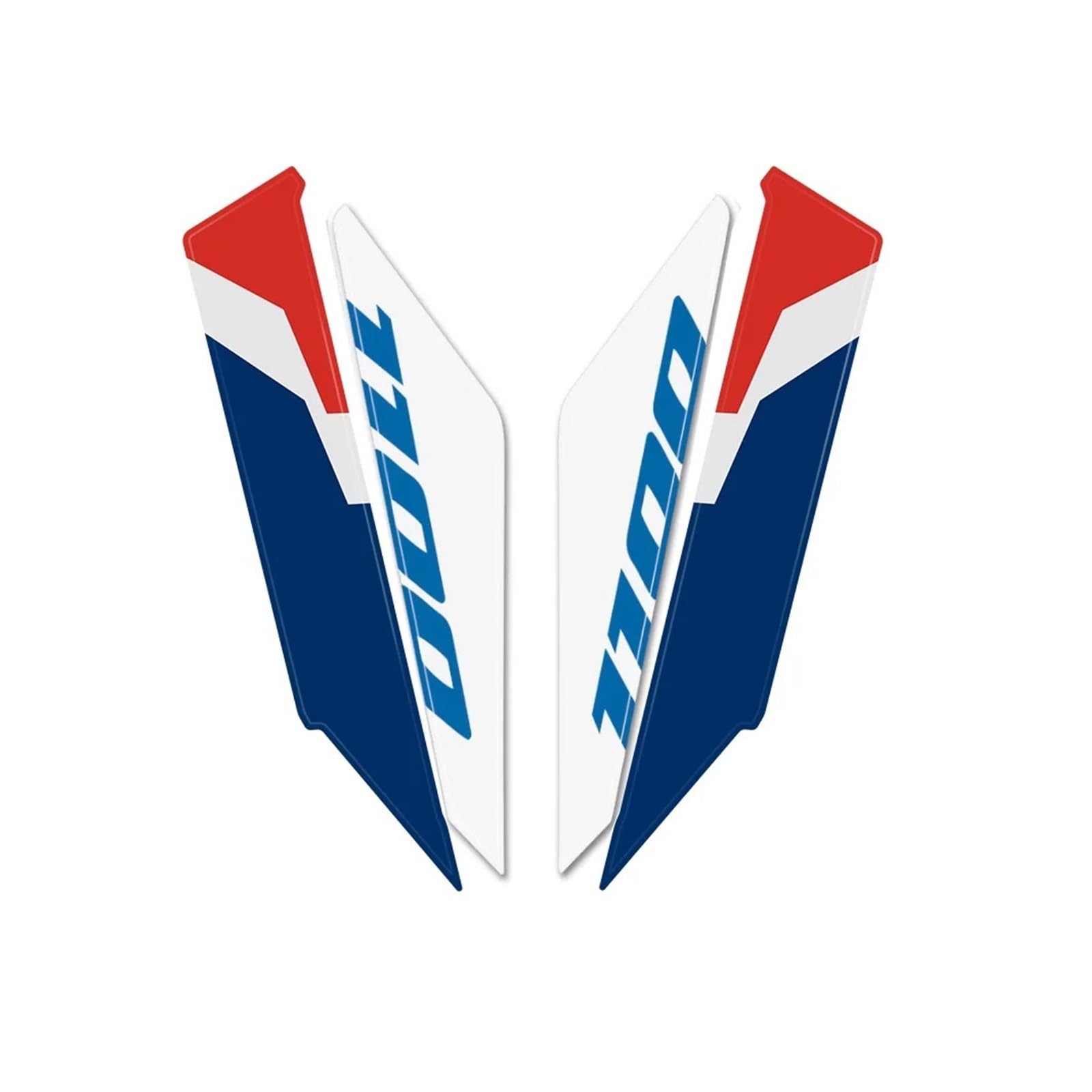 Sbdjgdsls Fender -B For Crf 1100L For Africa Twin 2024 Crf1100l For Africa Twin Accessories Motorcycle 3D Epoxy Resin Sticker Protection Fuel Tank Fuel Tanks Pads