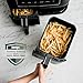 Ninja | Air Fryer | Finish Cooking Multiple Foods at the Same Time | 6-in-1 (Air Fry, Broil, Roast, Keep Warm, Dehydrate, Bake) | Fit up to 8lb Chicken Wings in the two 5 QT Baskets | DZ302
